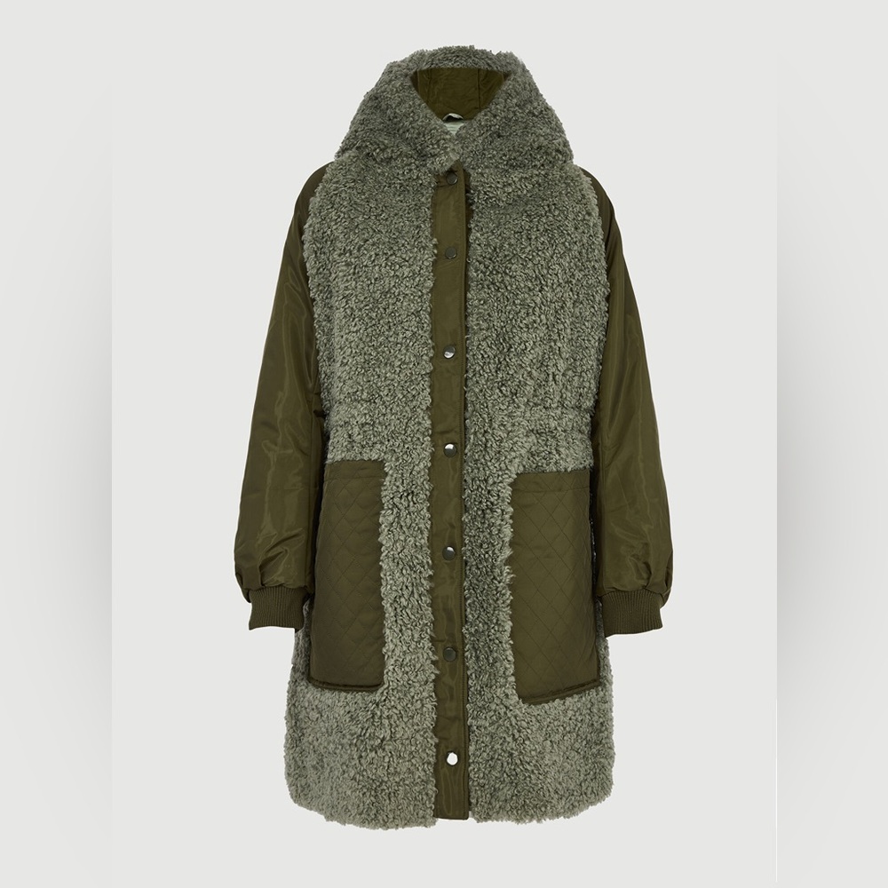 OOF WEAR Faux Fur Coat Size IT 40